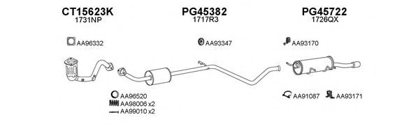 VENEPORTE 450664 Exhaust System